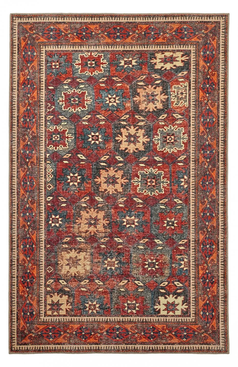 Flatweave rug - Khalamir (red)