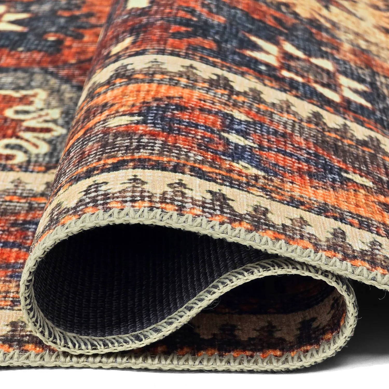 Flatweave rug - Khalamir (red)