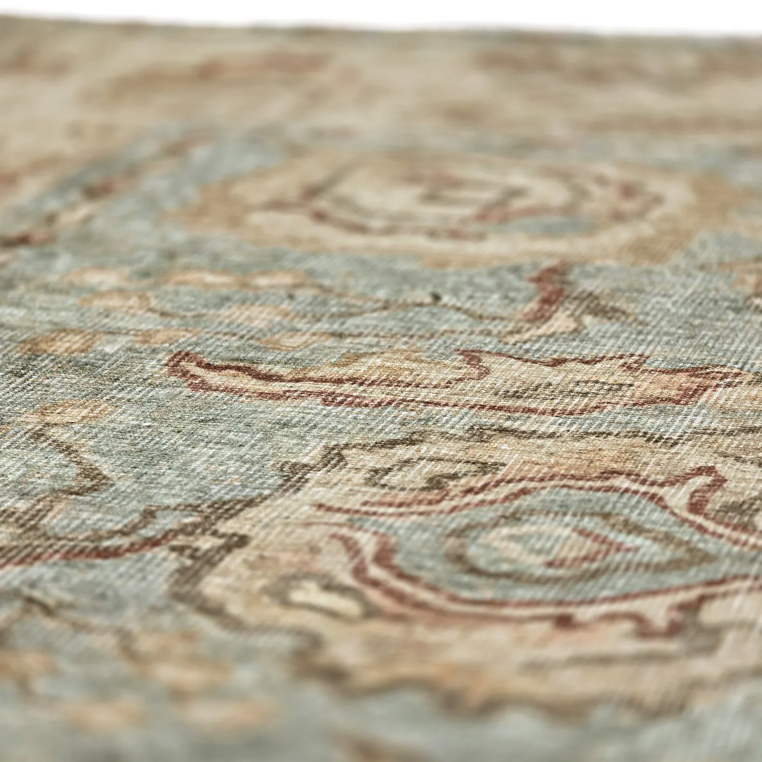 Flatweave rug - Layla (light blue)