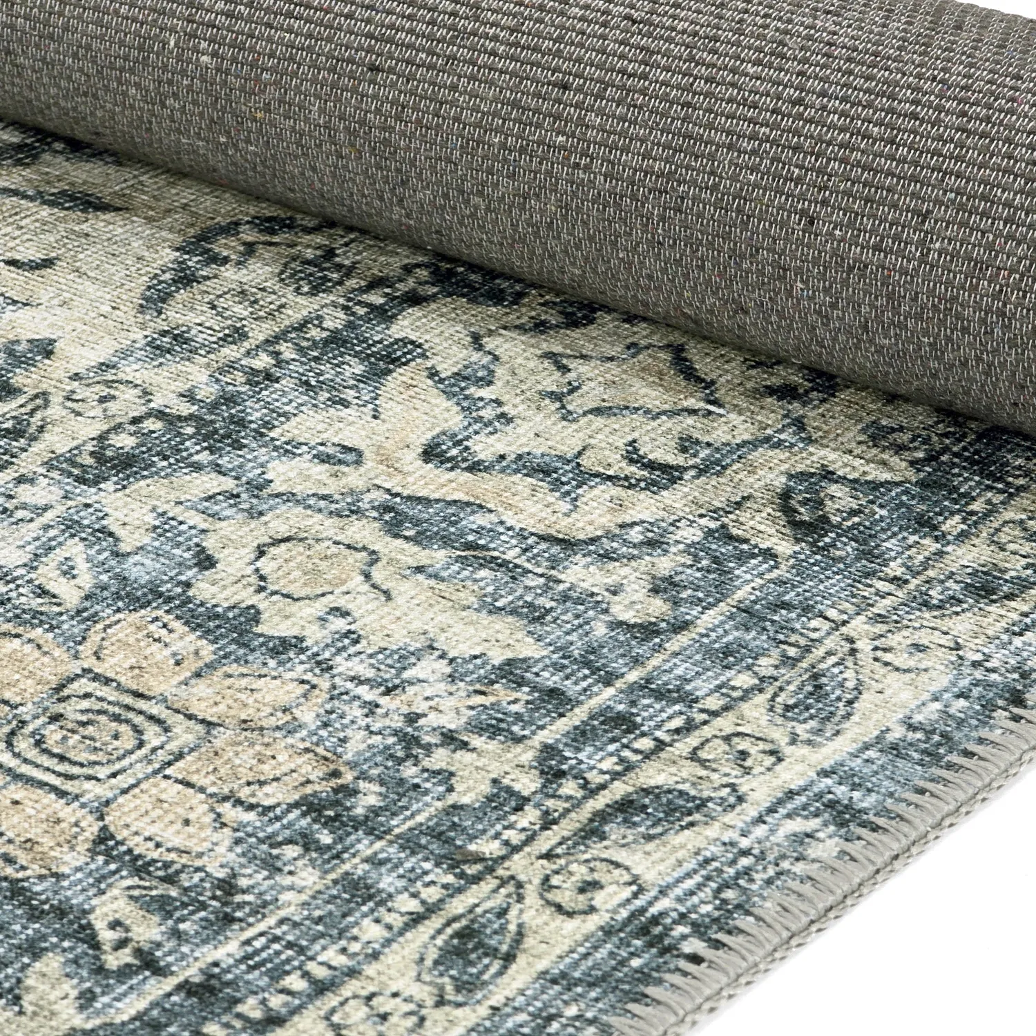 Flatweave rug - Meralis (blue)