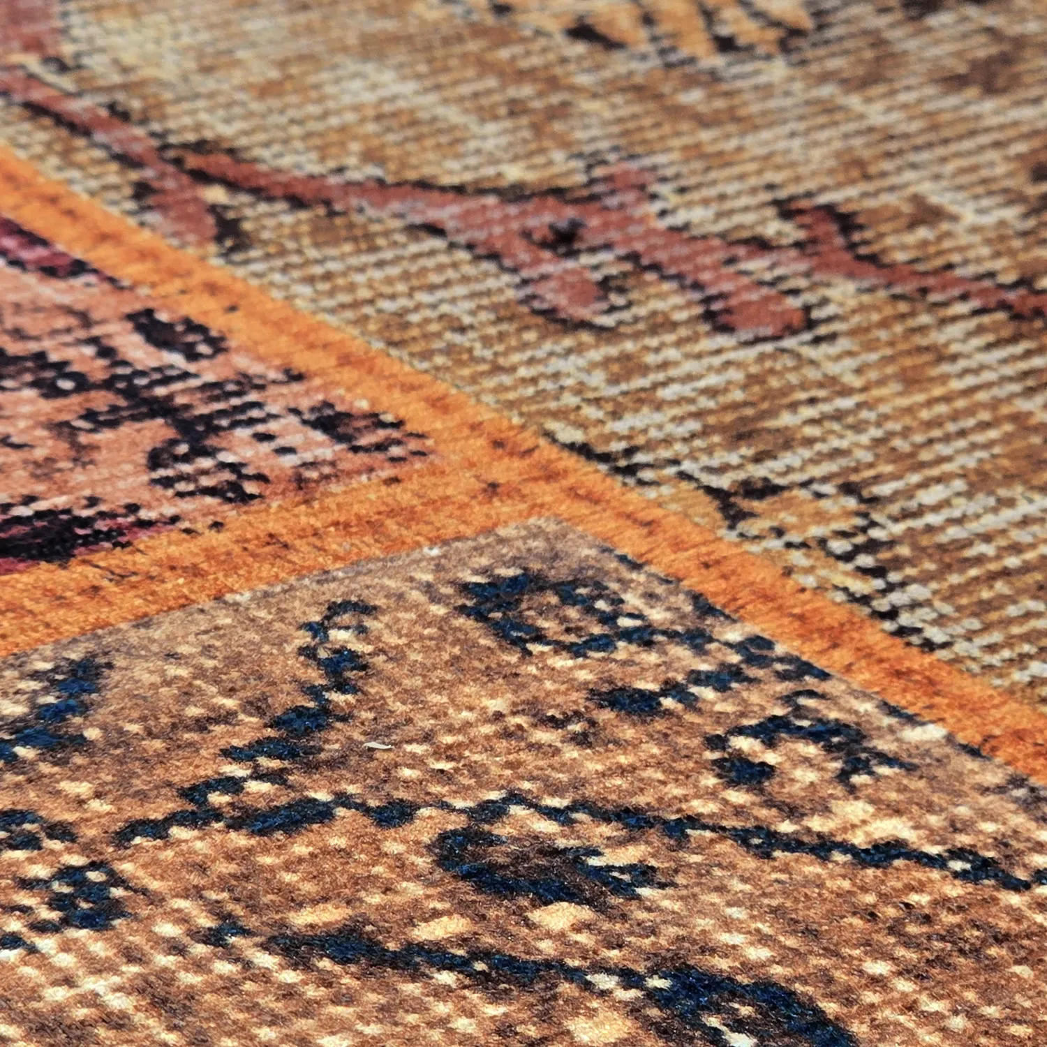 Flatweave rug - Myrina (red/multi)