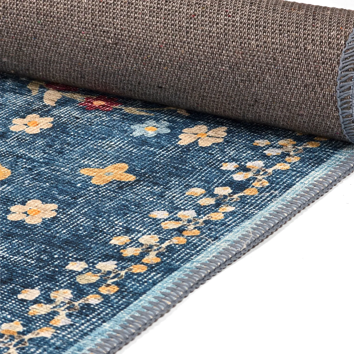 Flatweave rug - Nabilar (blue)