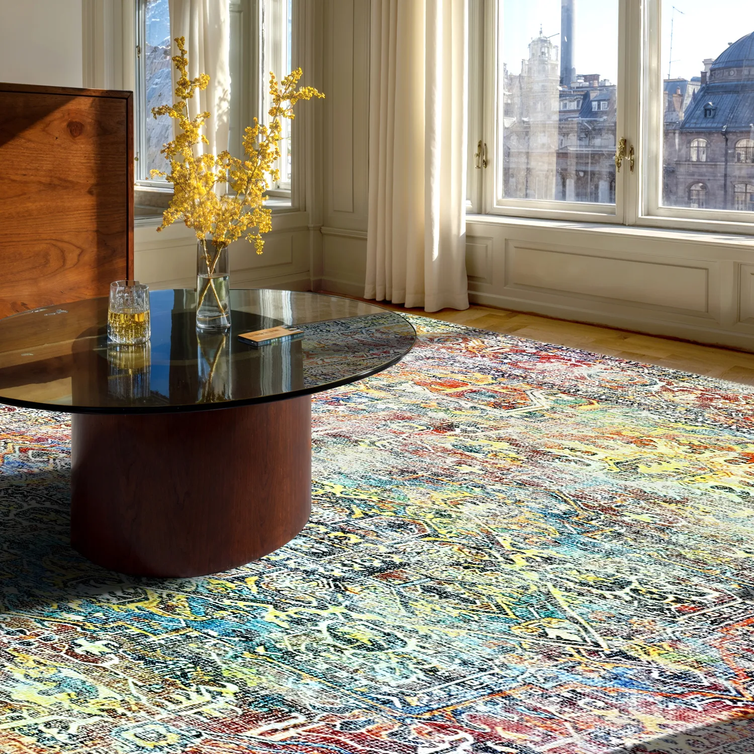 Flatweave rug - Oriental Rainbow (multi)