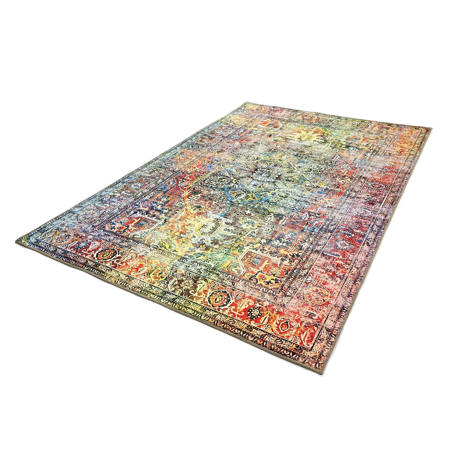Flatweave rug - Oriental Rainbow (multi)