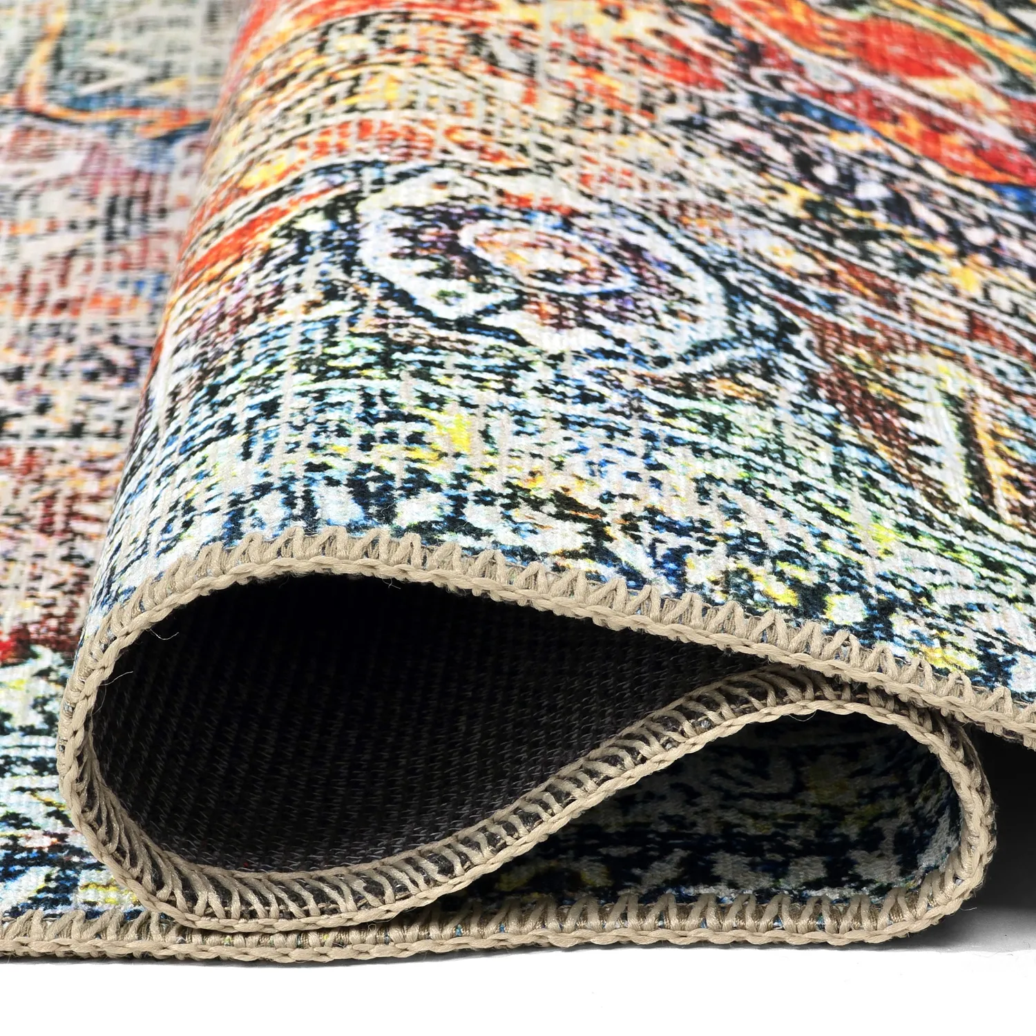 Flatweave rug - Oriental Rainbow (multi)