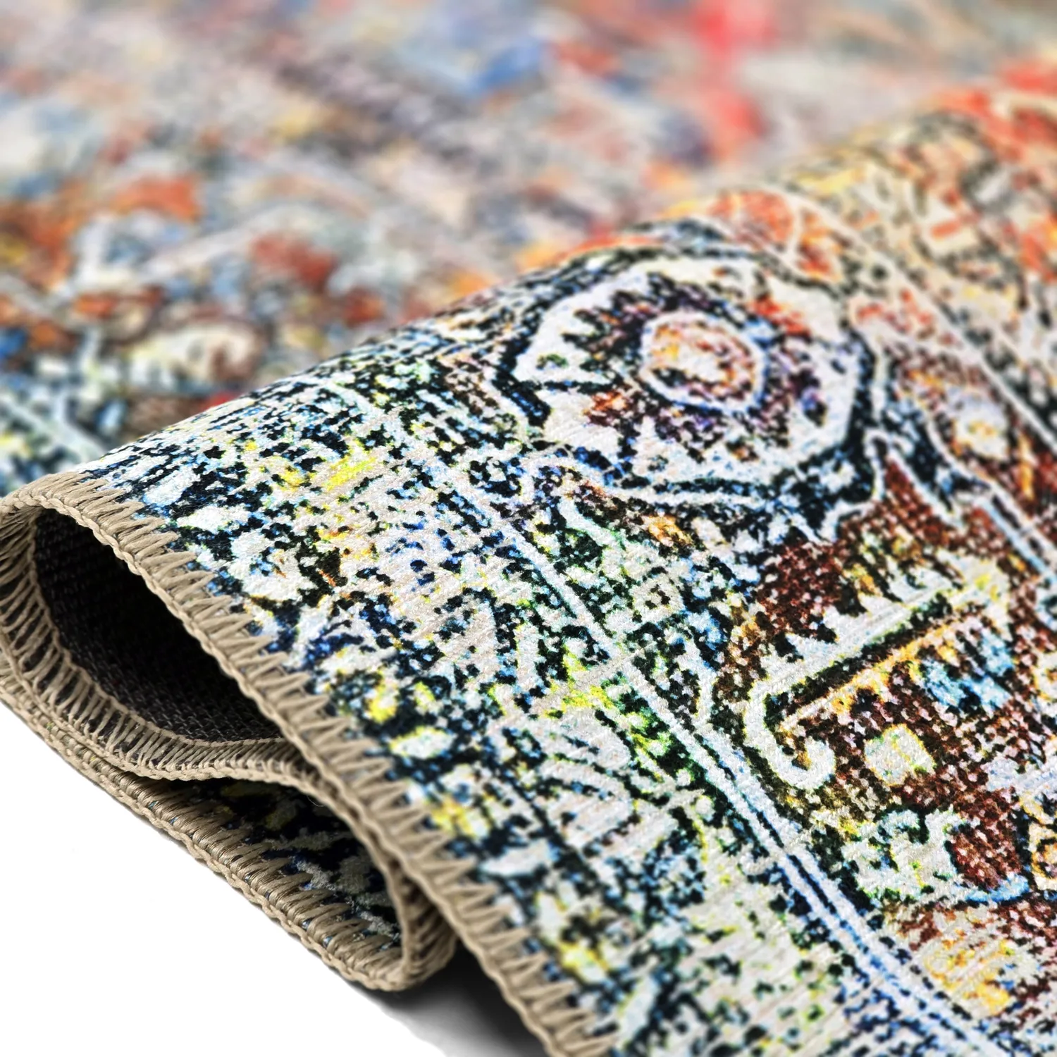 Flatweave rug - Oriental Rainbow (multi)