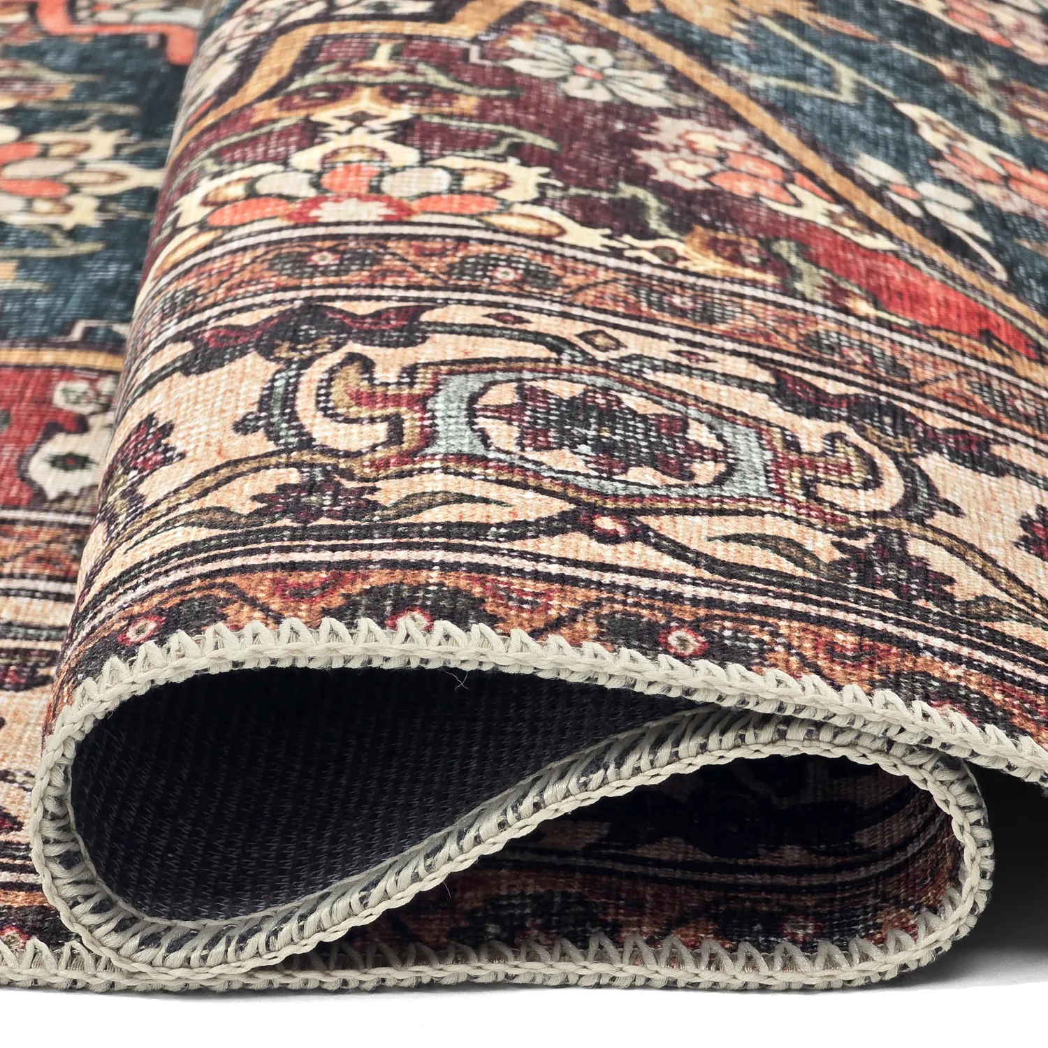 Flatweave rug - Samaria (red)
