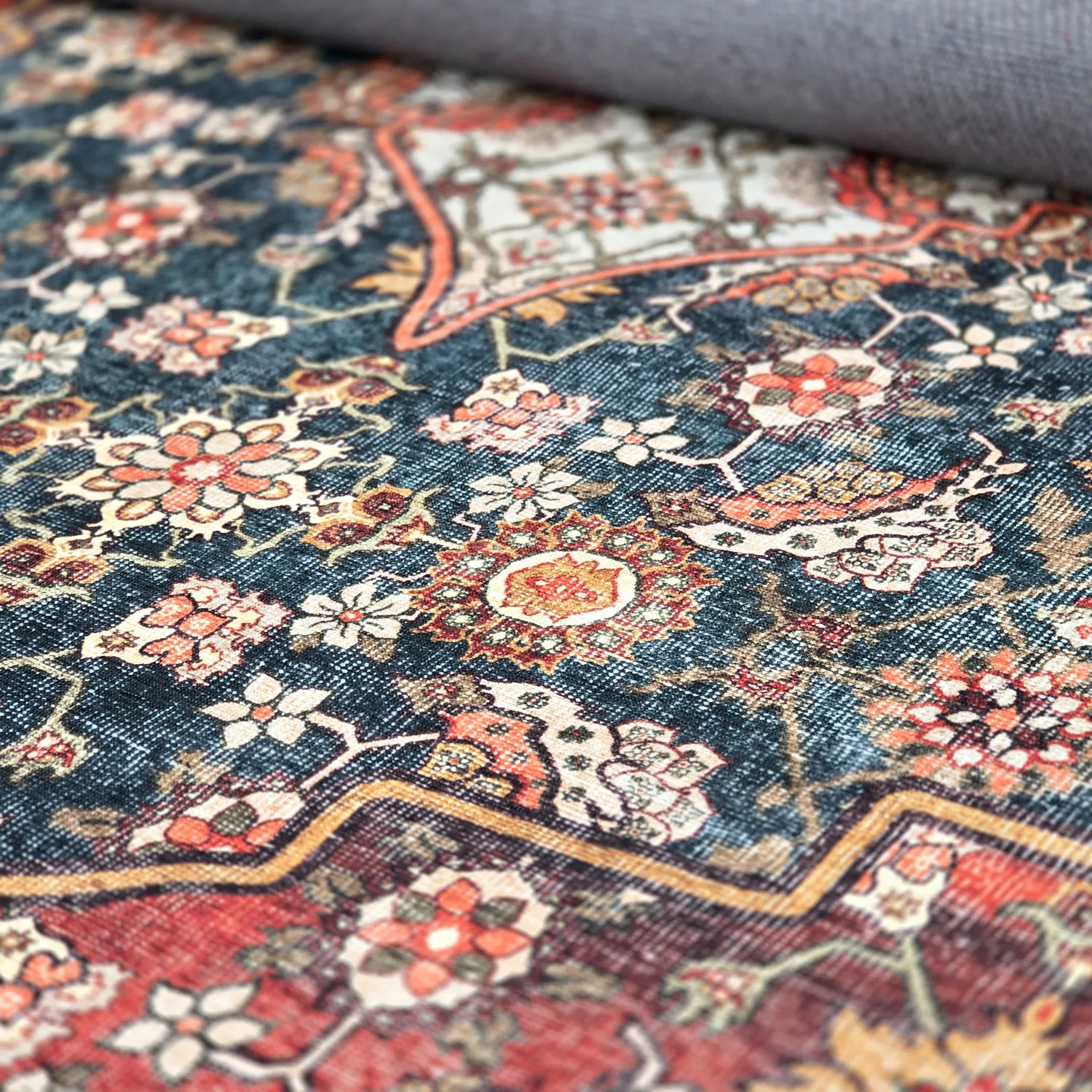 Flatweave rug - Samaria (red)
