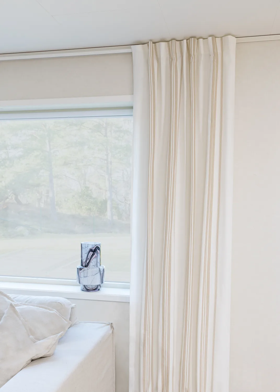Cotton curtain - Florencia (offwhite)