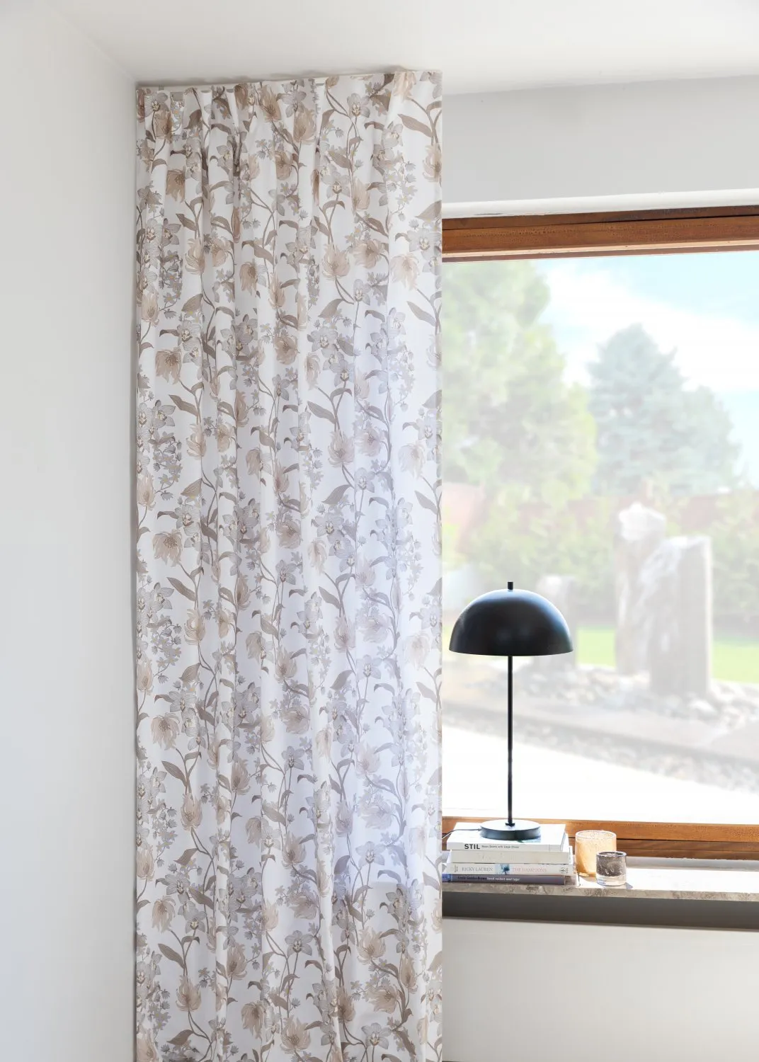 Curtains - Cotton curtain Florina (beige)
