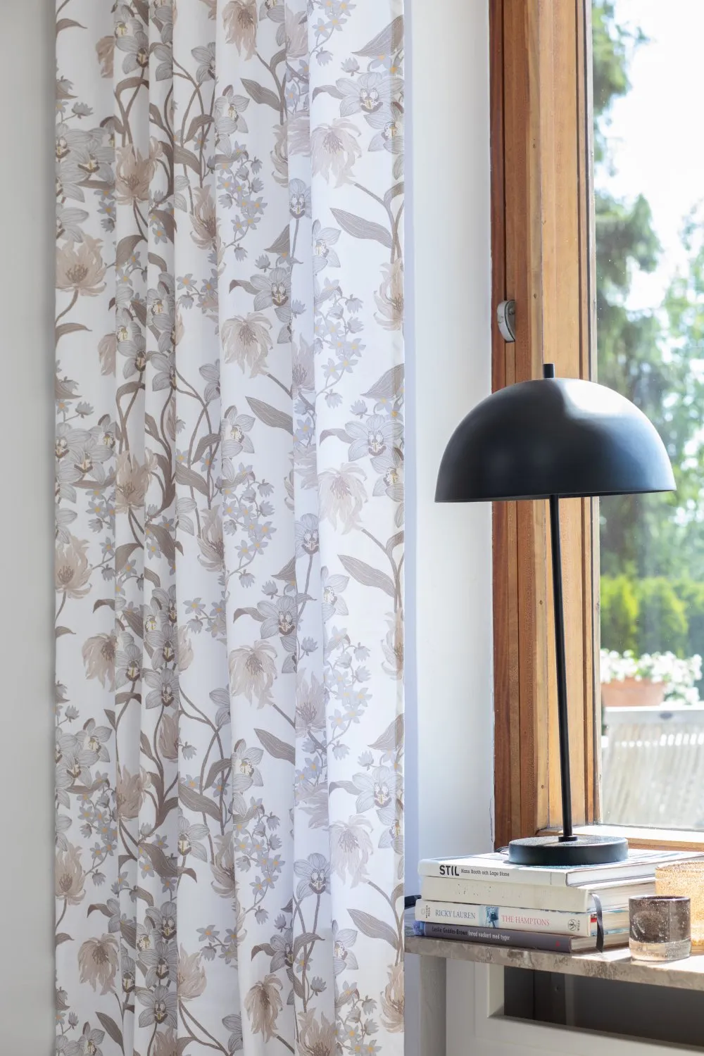 Curtains - Cotton curtain Florina (beige)
