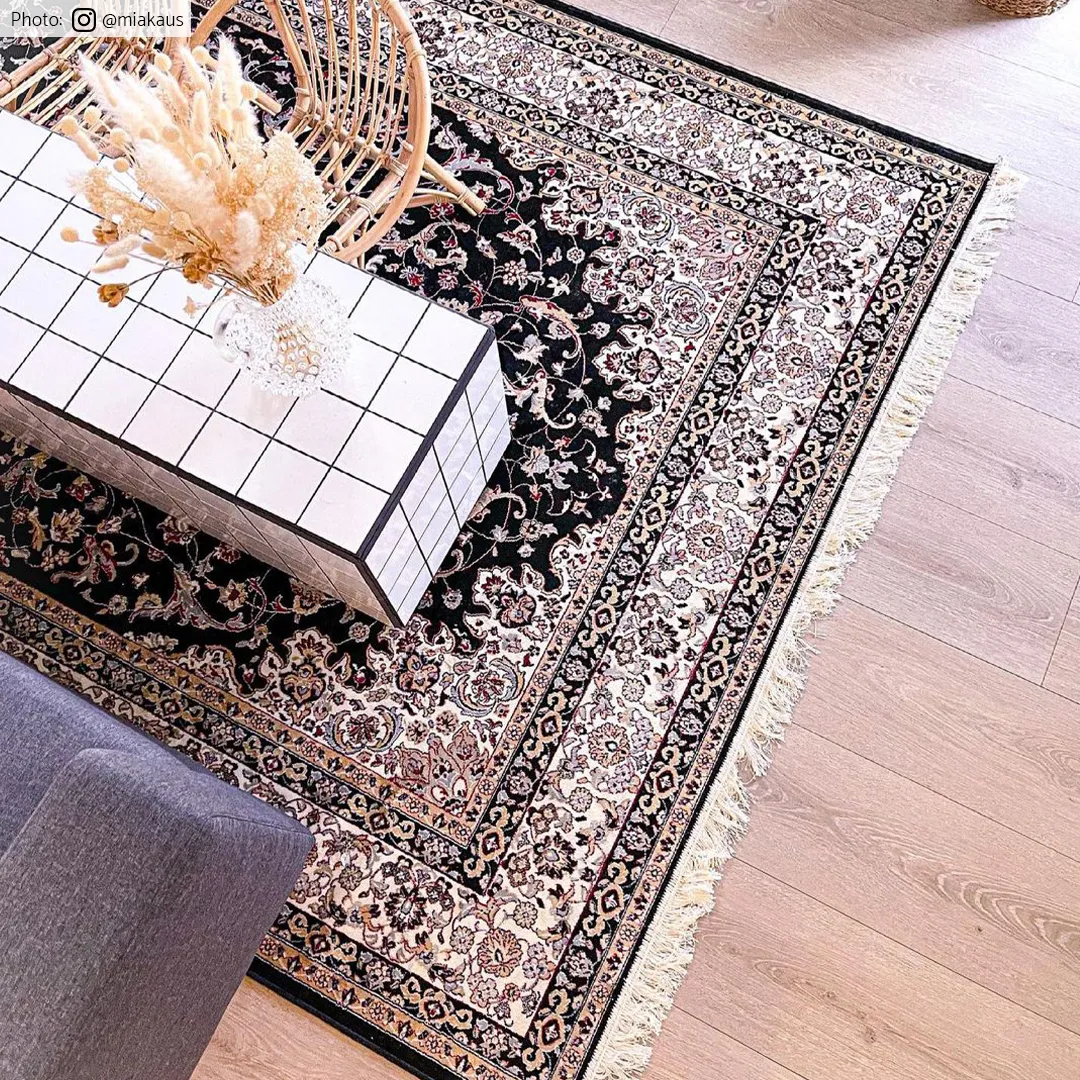 Wilton rug - Gårda Oriental Collection Kerman (black)