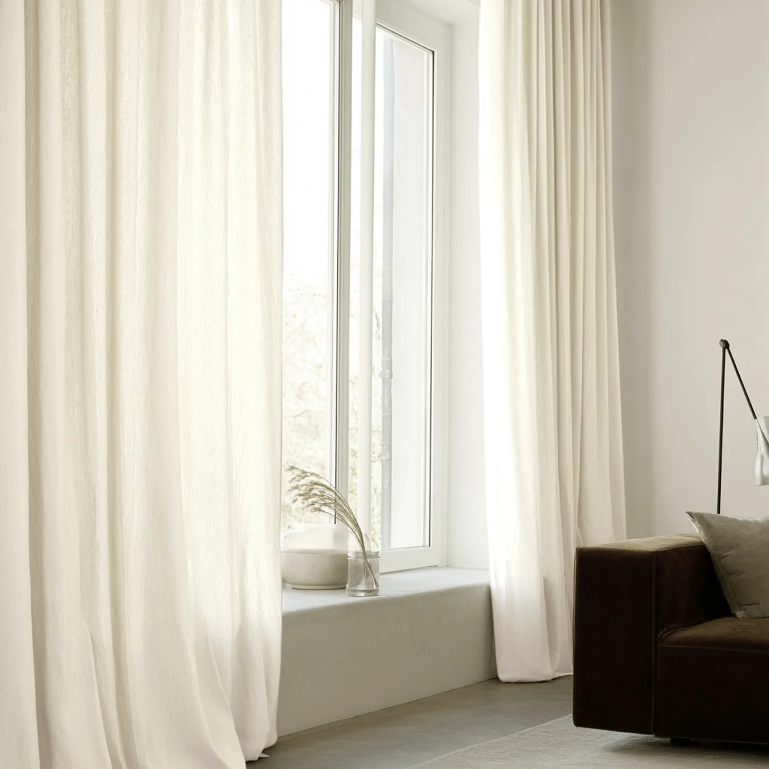 Curtains - Linen curtain Melania (beige)