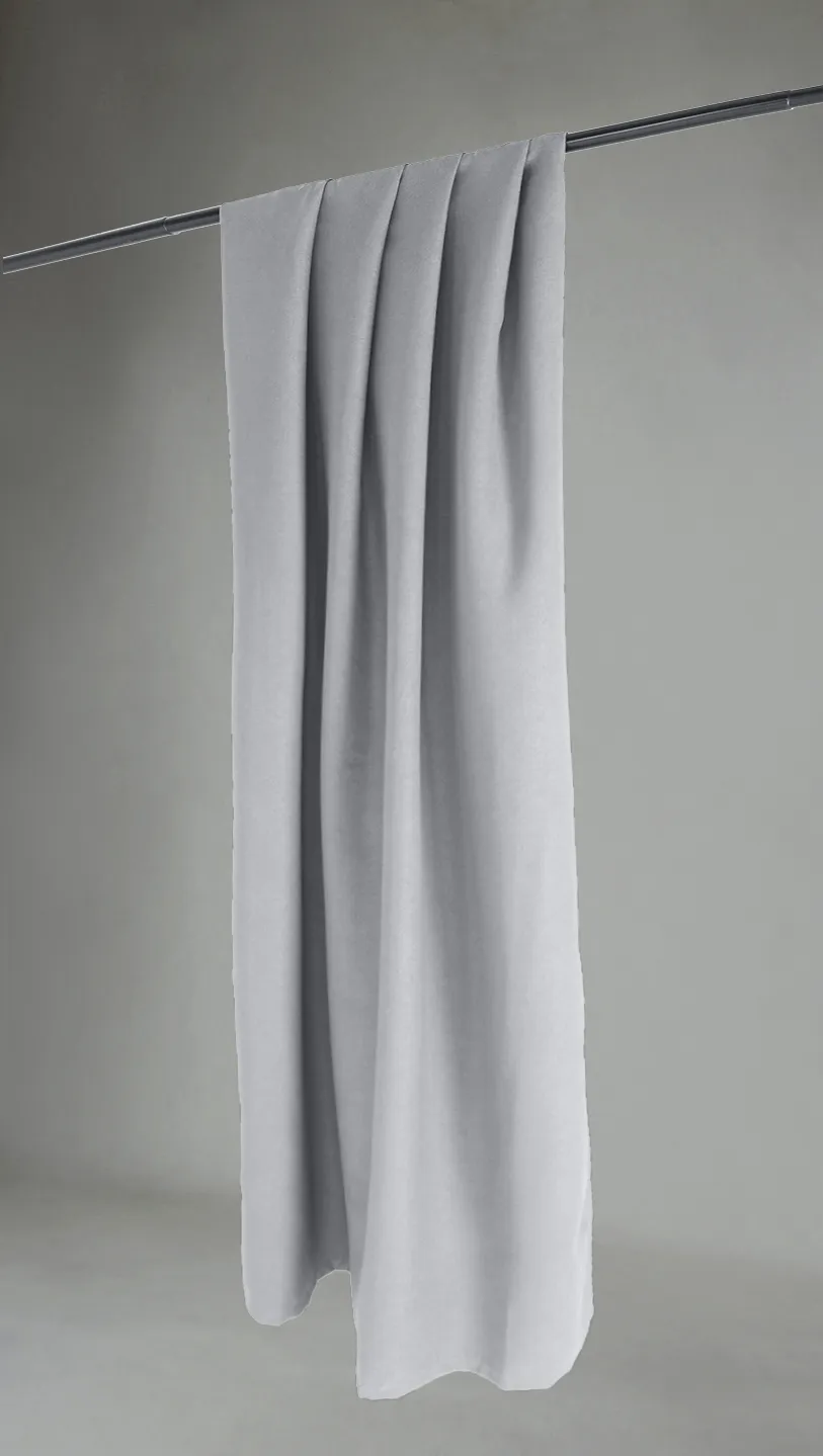 Curtains - Blackout curtain Octavia (light gray)