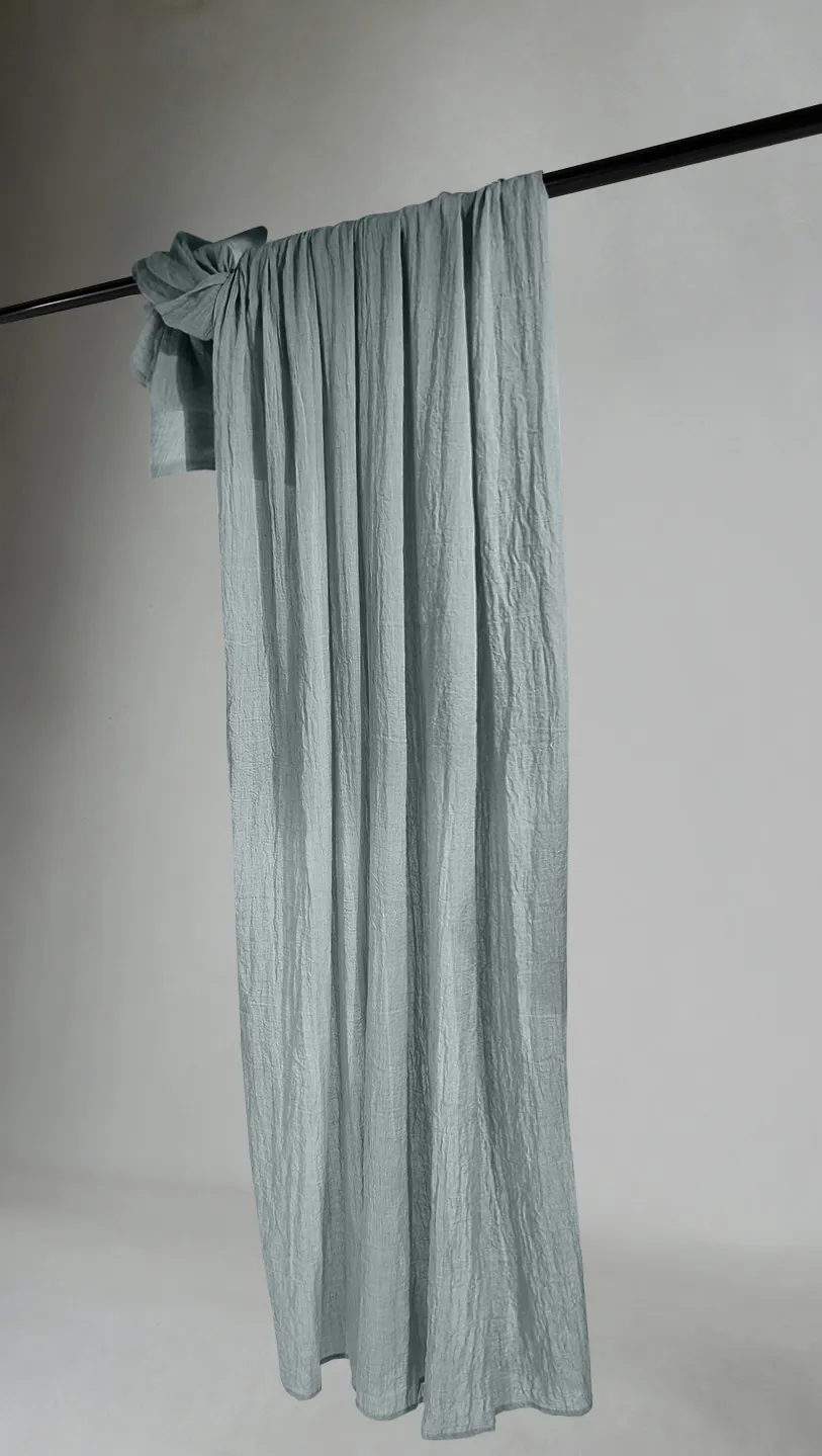 Curtains - Lace curtain Hilma (gray)