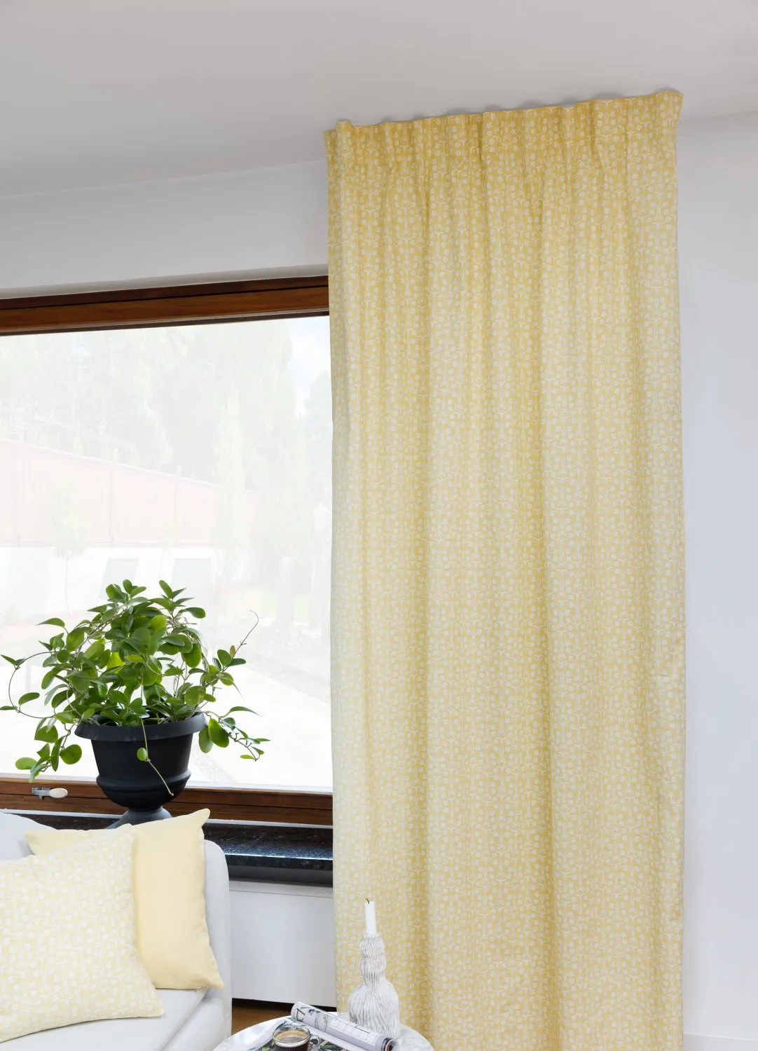 Curtains - Cotton curtain Ella (Yellow)