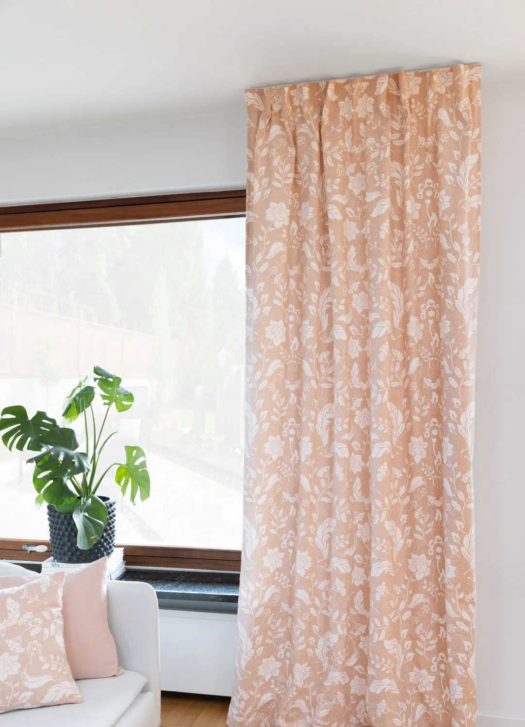 Curtains - Cotton curtain Onni (pink)