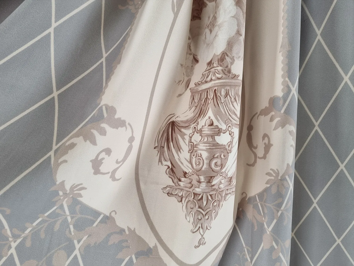 Curtain - Eugene (light blue)