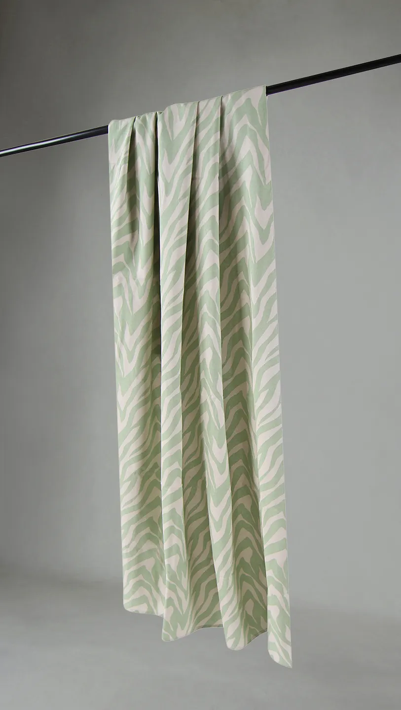 Curtains - Cotton curtain Laura (Green)