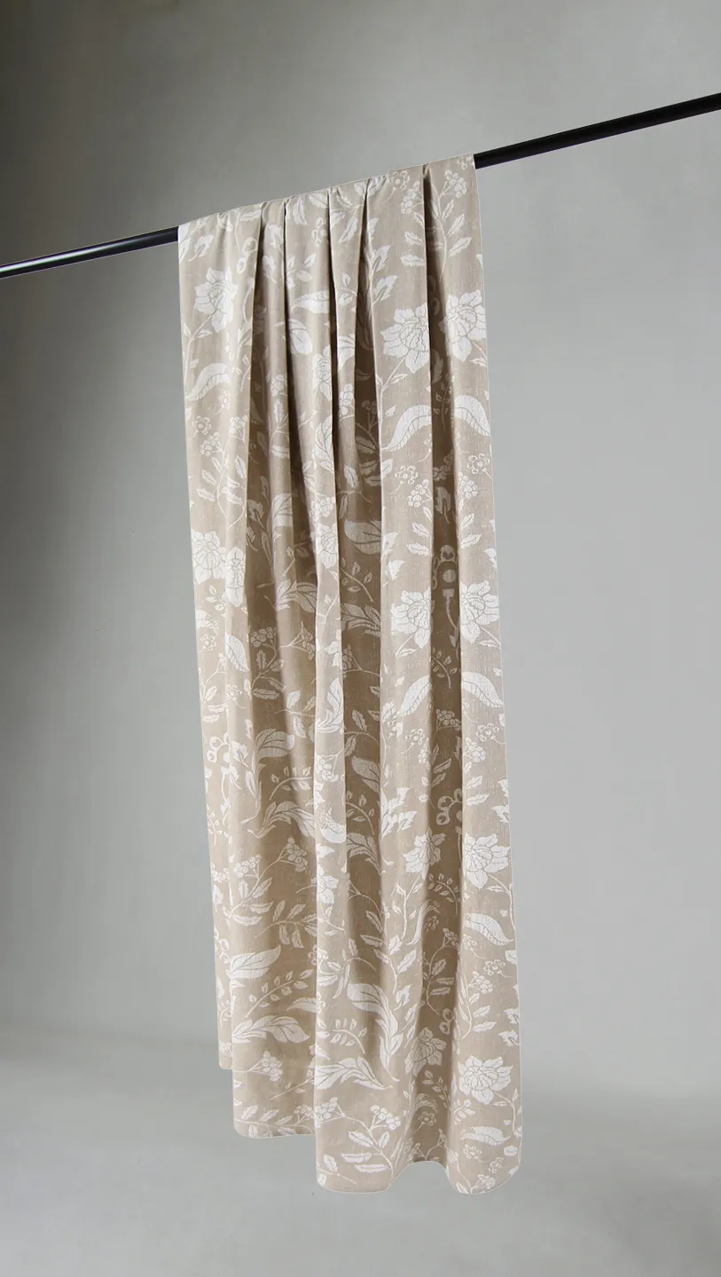 Curtains - Cotton curtain Onni (beige)