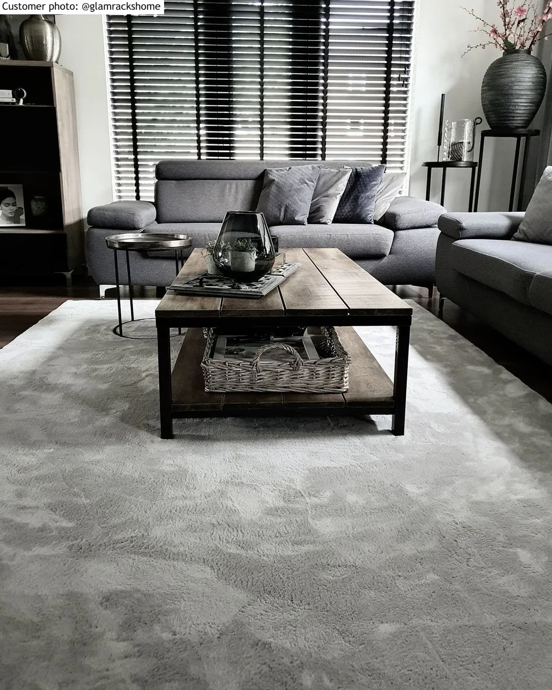 Shaggy rugs - Aranga Super Soft Fur (grey)
