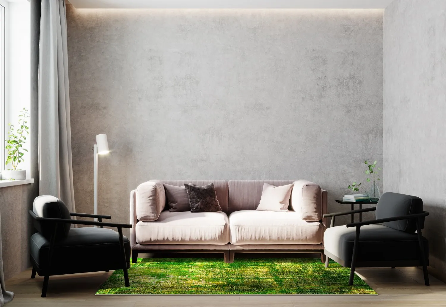 Wilton rug - Padron (green)