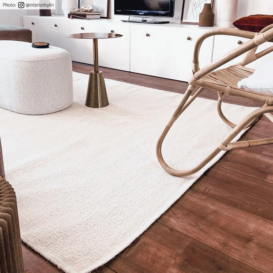 Round rug - Hamilton (white)
