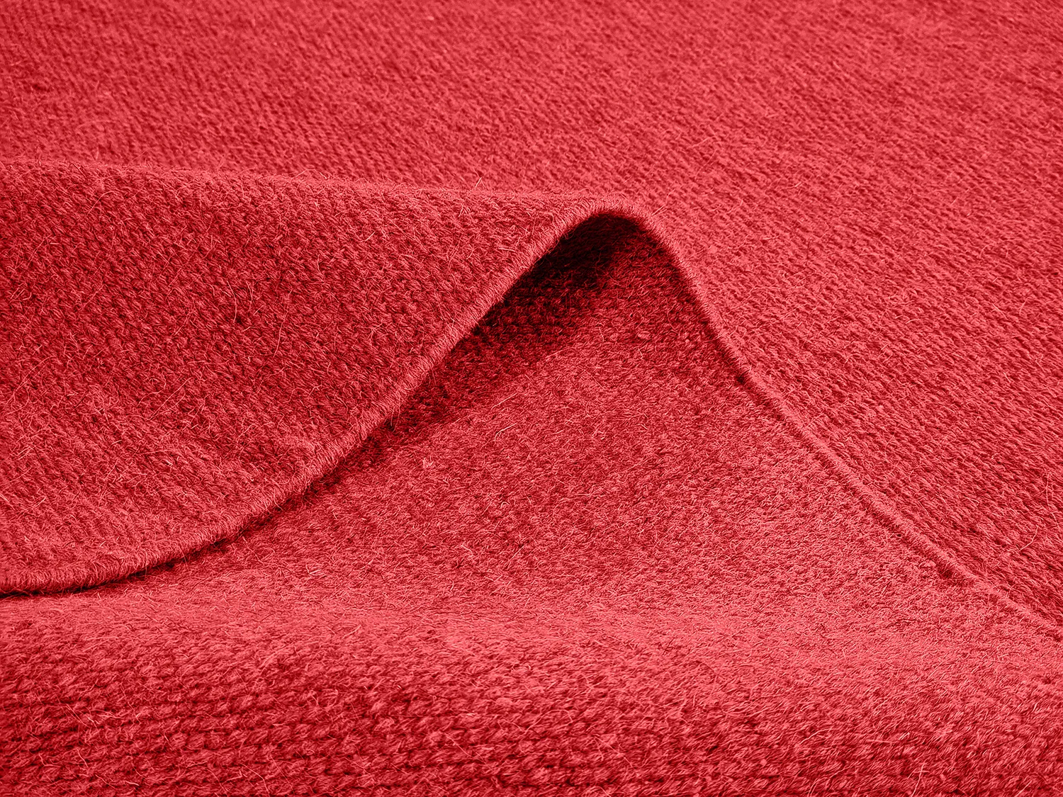Wool rug - Hamilton (Flame Scarlet)