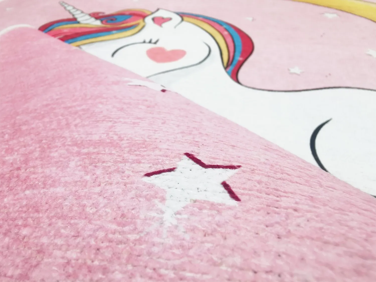 Childrens rugs - Magical Unicorn (pink)