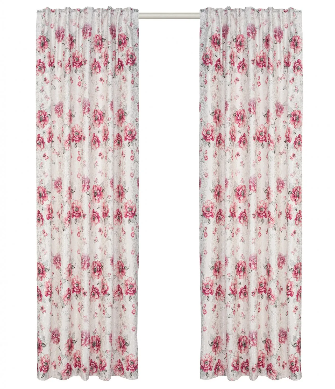 Curtain - Blom (pink)