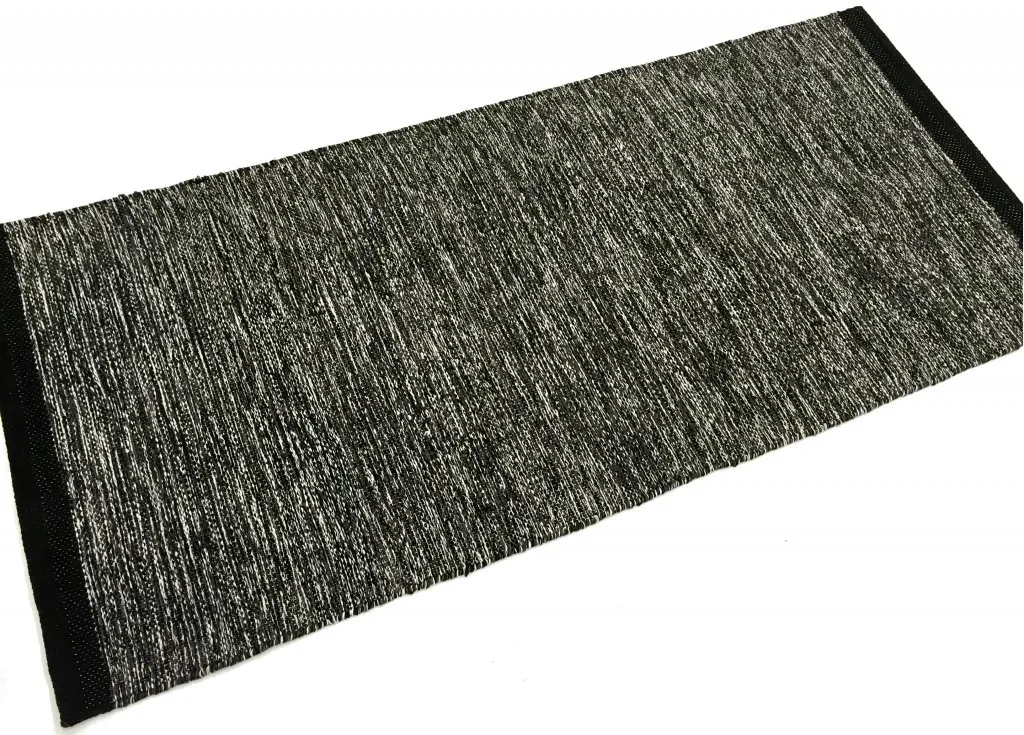 Rag rugs - Slite (black-white)