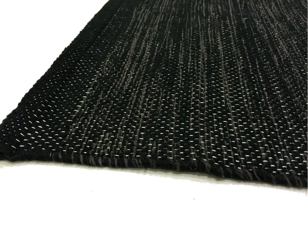 Rag rugs - Slite (black)