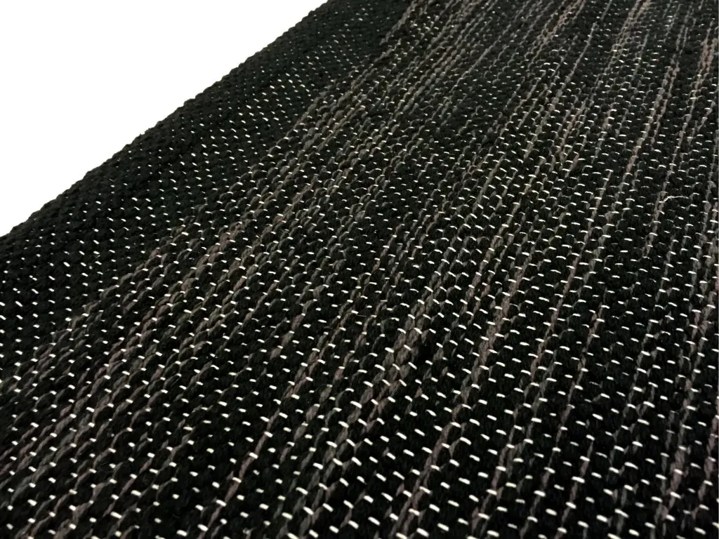 Rag rugs - Slite (black)