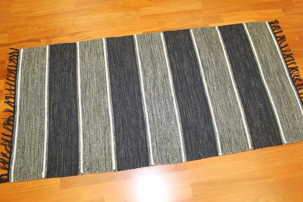 Rag rugs - Julia (grey)