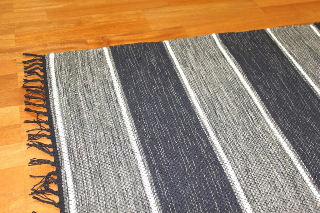 Rag rugs - Julia (grey)