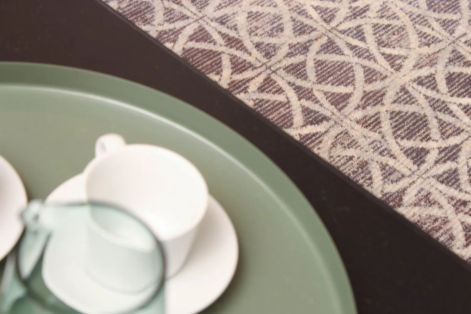 Wool rug - Abria (anthracite)