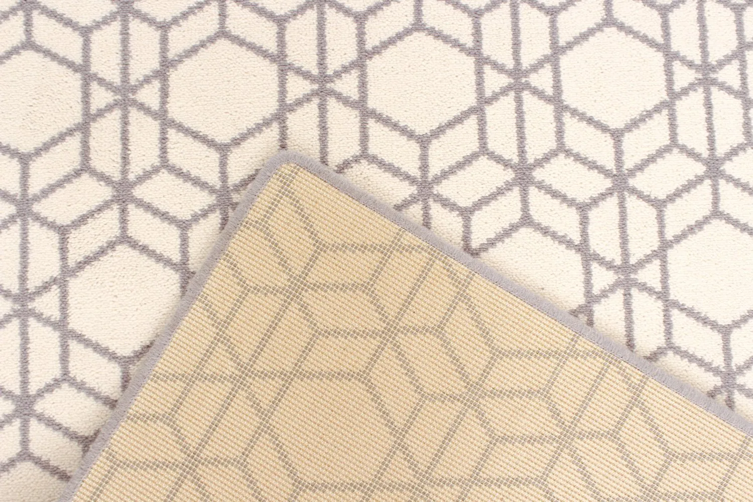 Wool rug - Emprint (white)