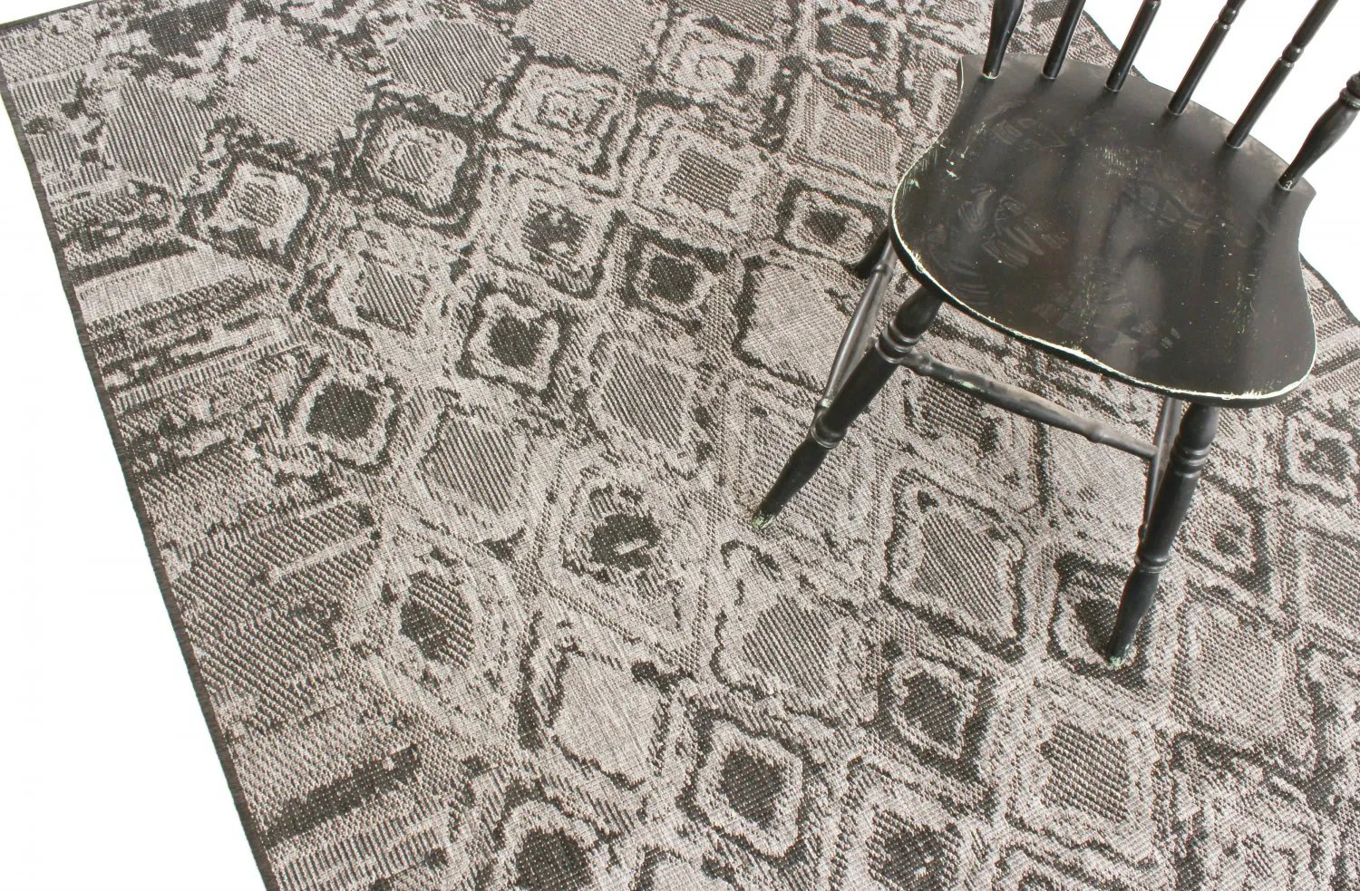 Indoor/Outdoor rug - Brussels Night (grey)