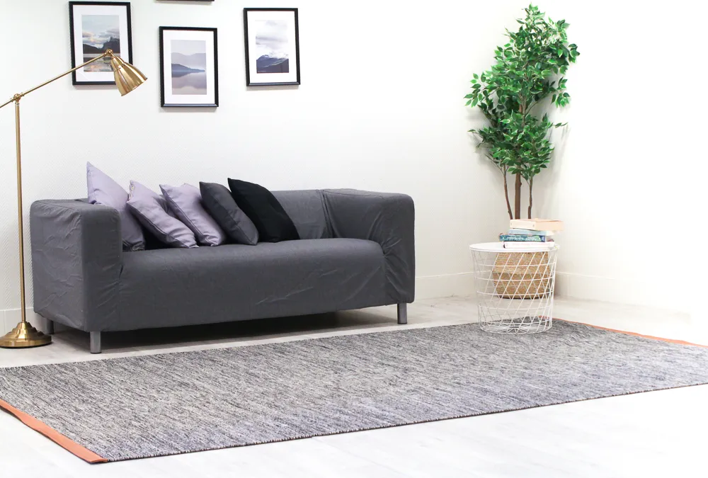 Wool rug - Galway (grey)