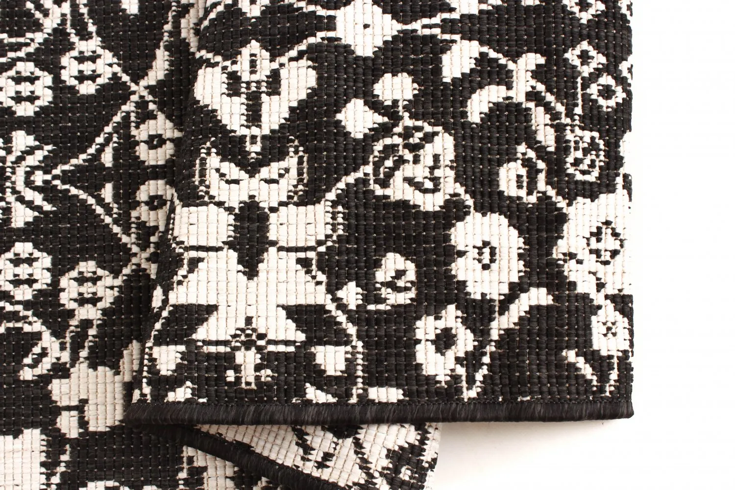 Indoor/Outdoor rug - Brussels Ocean (black)