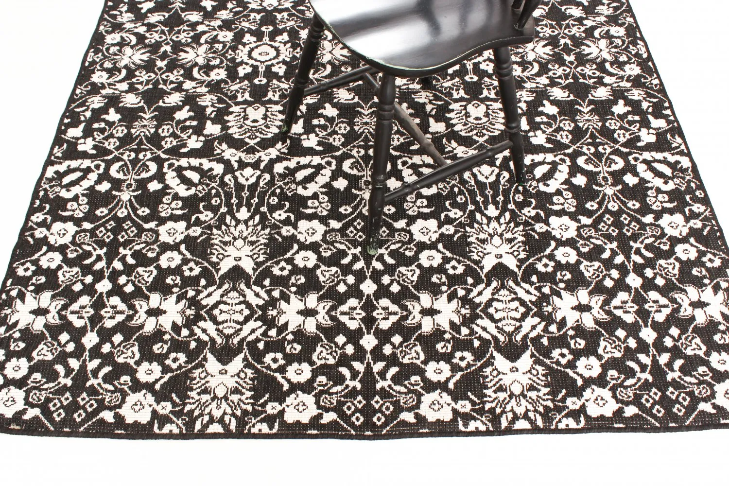 Indoor/Outdoor rug - Brussels Ocean (black)