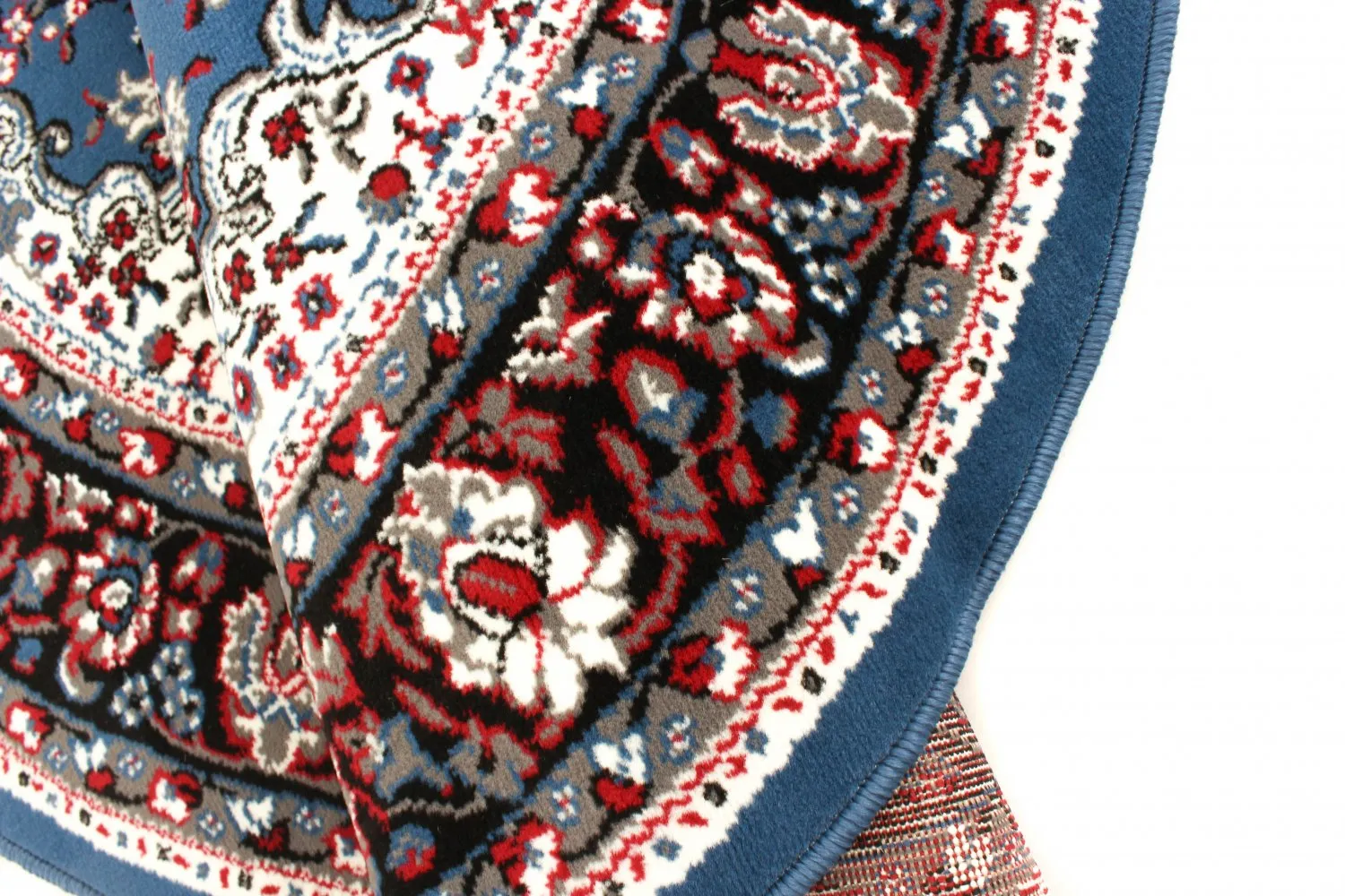 Round rug - Peking (blue)