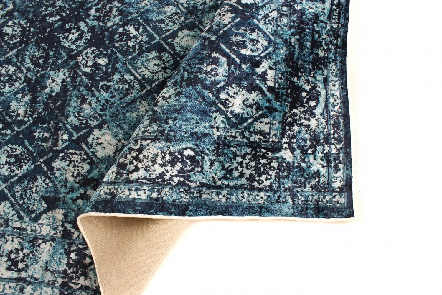 Wilton rug - Douz (blue)