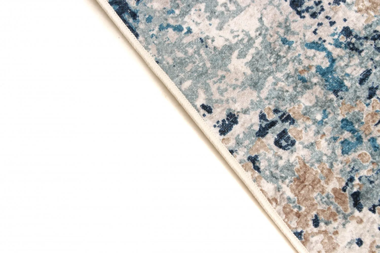 Round rug - Hiboun (blue)