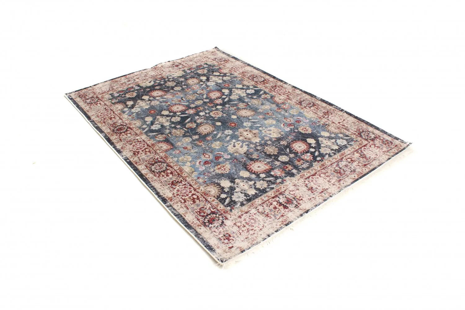 Wilton rug - Bouhjar (dark blue/multi)