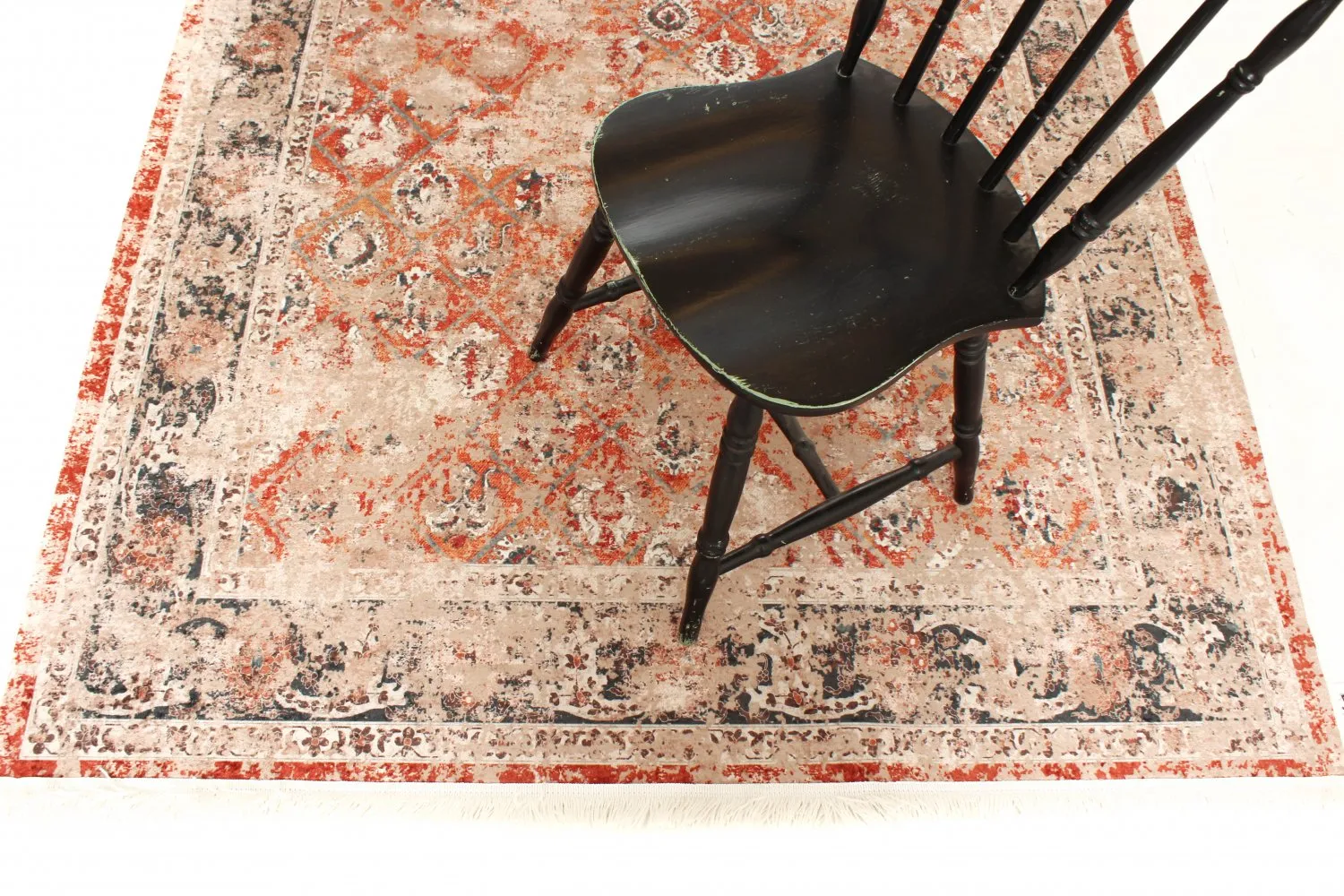Wilton rug - Douz (red/multi)