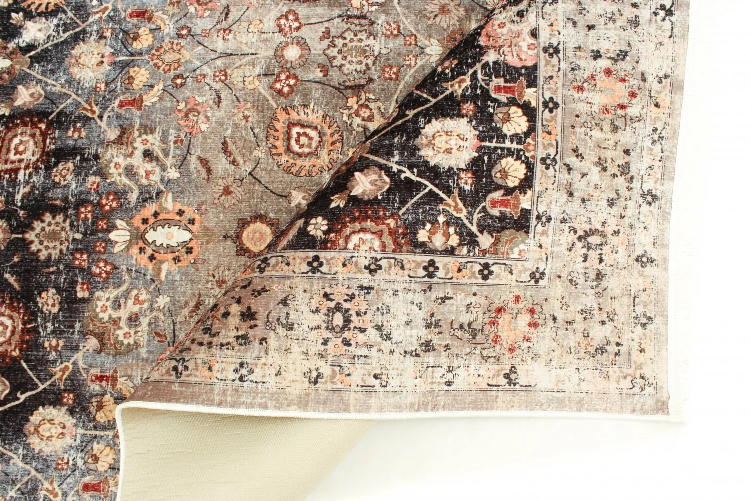 Wilton rug - Bouhjar (beige/multi)