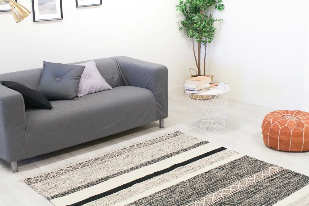 Rag rugs - Nikita (grey)