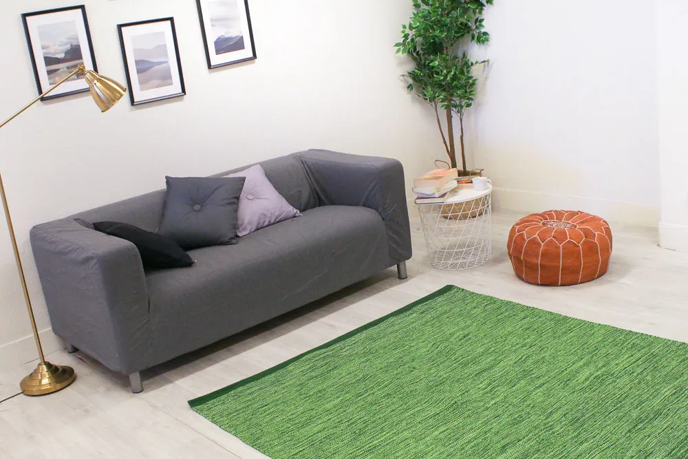 Rag rugs - Slite (green)