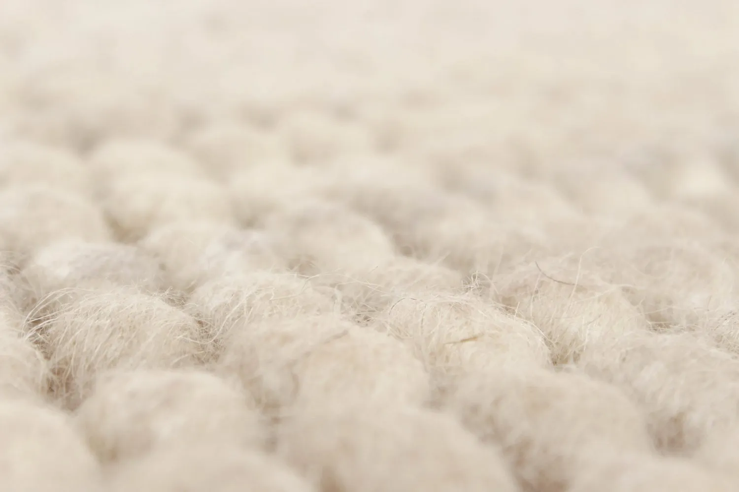 Wool rug - Avafors Wool Bubble (beige)